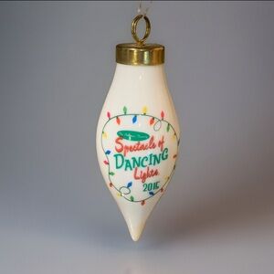 Disney 2015 Osborne Family Spectacle Dancing Lights PASSHOLDER Bulb Ornament